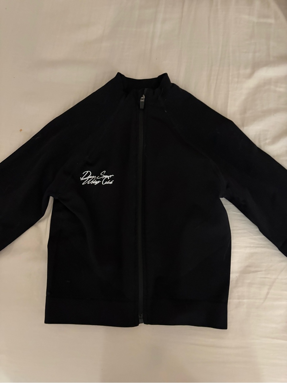 Darc sport short sleeve zip up shirt small